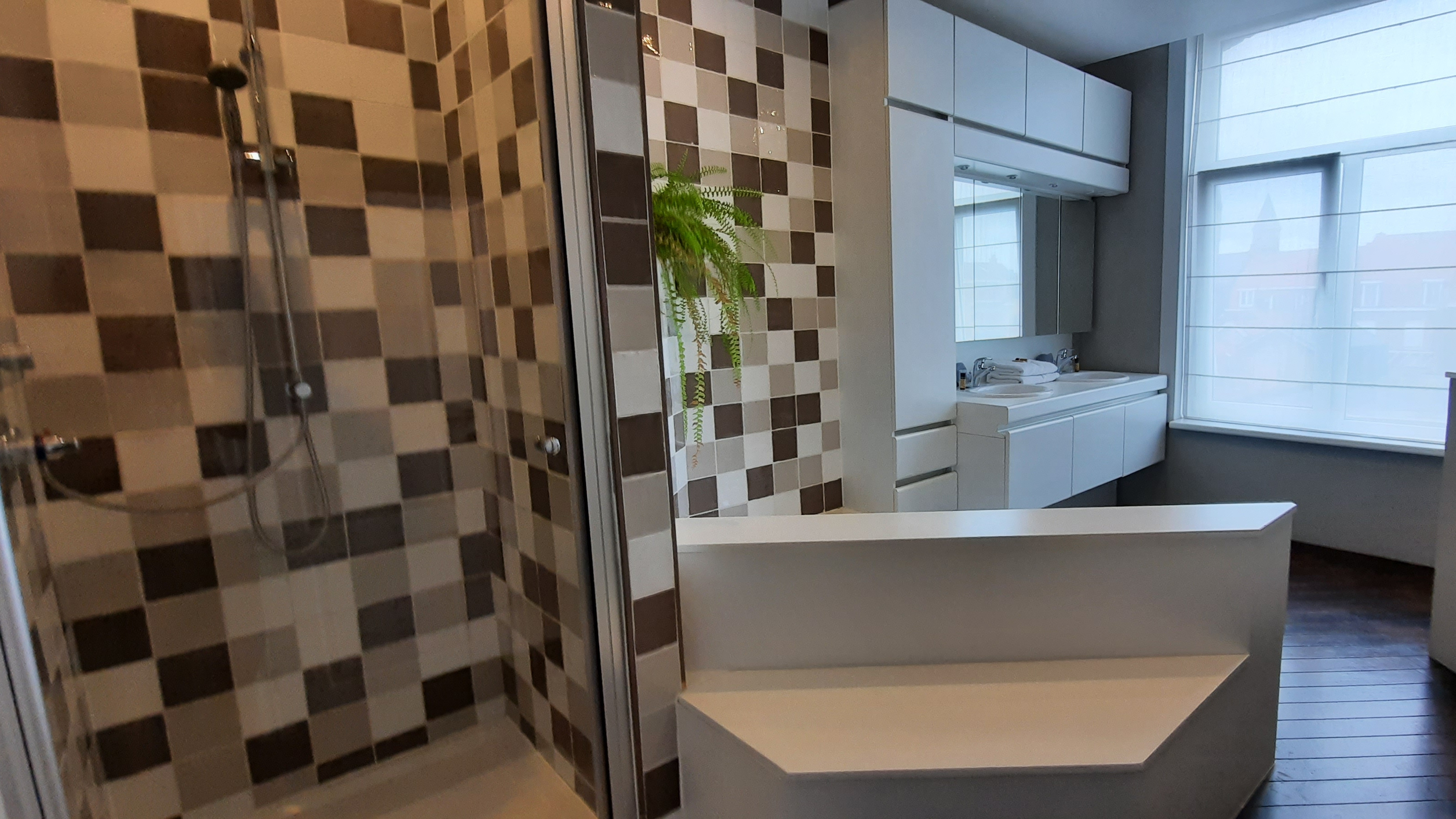 Luxe Kamer: aparte badkamer